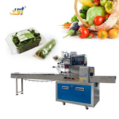 China Efficient Vegetable Food Packing Machinery And Manual Vegetable Packing Machine With Air-filling Device for sale