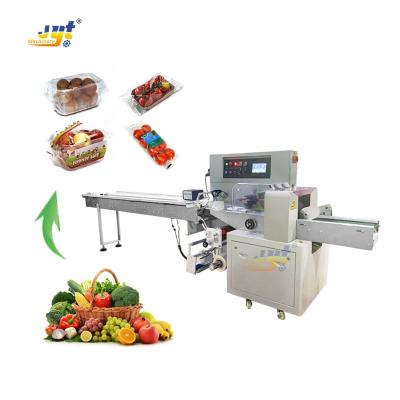 China Automatic Vegetable Commodity Packing Machine for Machinery or Fruit and Vegetable Cut and Seal Packing Machine for sale