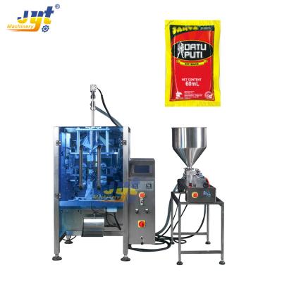 China High Efficient Hot Sale Paste Four Sides Isolation Liquid Sachet Packing Machine 1000ml Peanut Butter Filling Machine for sale