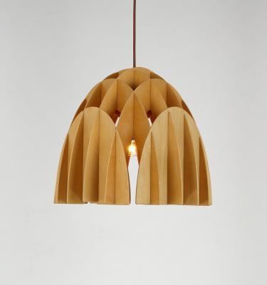 China MDF Pendant Lamp New Arrival Modern Decorative Wooden MDF Pendant Lamp for sale