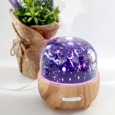 China Hotel room fragrance projection lamp difusor aroma essential oil aromatherapy diffuser for sale