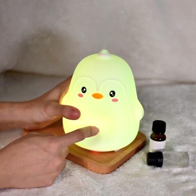 China 100ml Household Spa Ultrasonic Aromatherapy Essential Oil Diffuser With Colorful Lights for sale