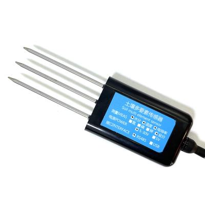 China VWC Moisture Temperature Conductivity EC Probe 70mm Length for Soil Moisture Testing for sale