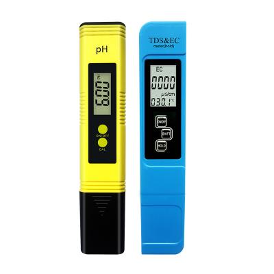 China Measuring Range pH 0-14 TDS 0-9990ppm EC 0-9990us/cm Meter for Aquarium RO System Lab for sale