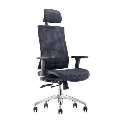 China (Size) Adjustable Aftermarket High Swivel Computer Chairs Wholesale Adjustable Armrest Ergonomic Mesh Chair for sale