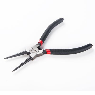 China Think American Kind of Straight Nose Circlip Alicate Spring Ring Internal Circlip Pliers for sale