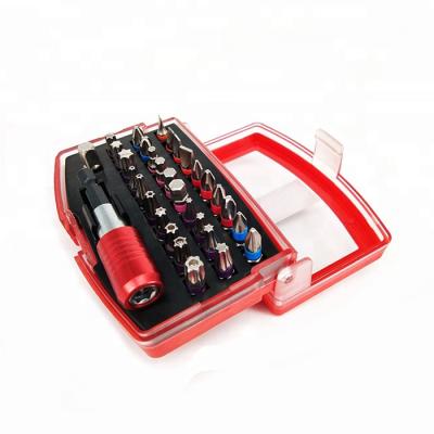 China Durable 32pcs Quick Release Screwdriver Cr-V Bit Holder Set for sale