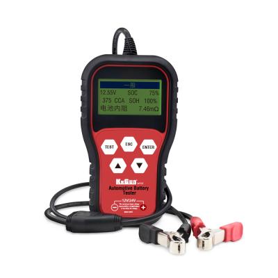 China Automobile Battery Check 12V 24V Automobile Battery Electricity Tester Analyzer Voltage Test CCA Auto Charging Detector for sale