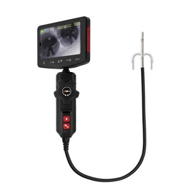 China Best Selling 8mm Engine Inspection Video Borescope 5.0 Inch Screen 2 Way Articulating Probe 180 Degree Rotation Automotive Industries Inspection for sale