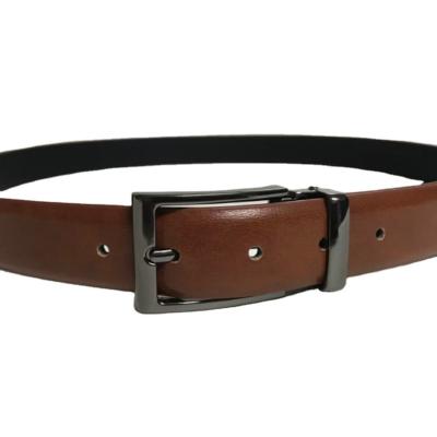 China Genuine Leather Luxury brand men's genuine leather belt OEM custom logo hidden accept for sale