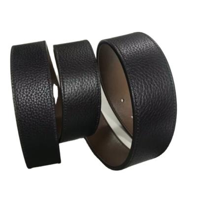 China Genuine Leather Leather Belt OEM customized leather belt factory  without buckle extra-long leather belt for sale