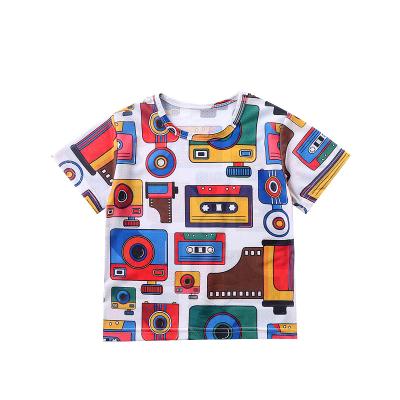 China Mery breathable; T Shirts For Boys Printed Kids Short Sleeve Kids Baby Quick Dry for sale