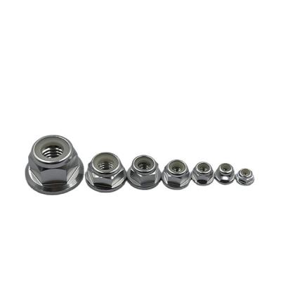 China Good Reputation Aluminum Alloy Flange Hex Nuts Aluminum Alloy Antirust Nuts for sale