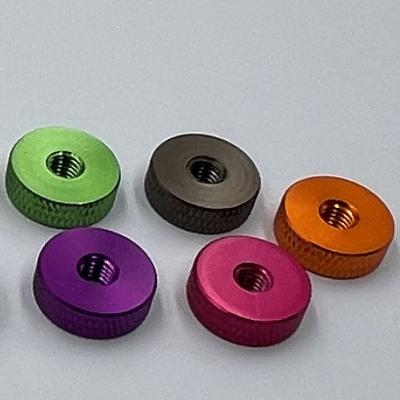 China Aluminum Alloy Aluminum Knurled Nut for sale