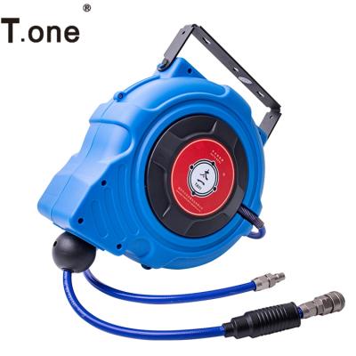 China Hot-selling Adjustable High Pressure Auto Wall Mounted For Car Wash Garden Car Beauty Air Hose Reel for sale