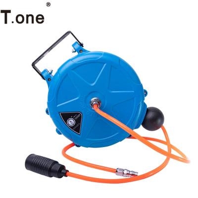 China Factory Direct Selling Retractable Automatic Air Hose Reel Mini Reel Garden Hose Adjustable Prices Ex-factory for sale