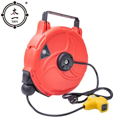 China Adjustable 15Meters 20 Meters Automatic Retractable Electrical Wall Mount Reel Hose Reel &cable for sale