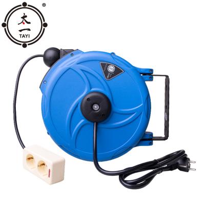 China Adjustable 15Meters 20 Meters Automatic Retractable Electrical Wall Mount Reel Hose Reel &cable for sale