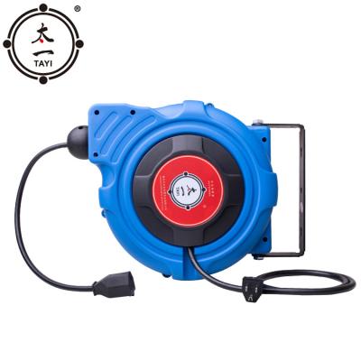 China Factory Price Adjustable Automatic Retractable Electric Hose Reel Wall Mounted Garden Hose Reel &cable Reel for sale