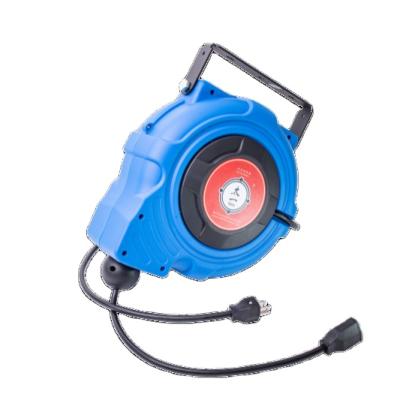 China Garden Air Hydraulic Reel Water Hose Reel Adjustable Self-Retracting Heavy Duty 100ft Pressure Washer Hose Reel for sale