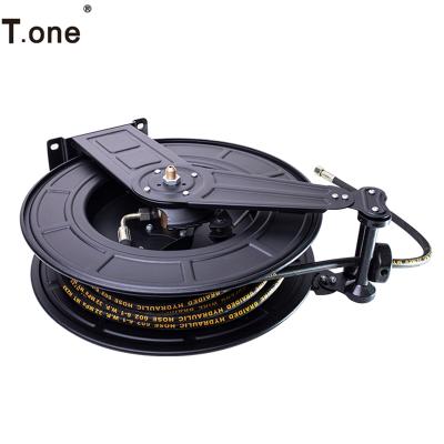 China Factory Direct Sale Adjustable Heavy Wall Mounted Telescopic Automatic Garden Water And Air Hose High Pressure Reel for sale