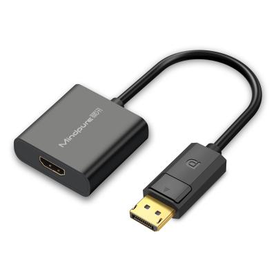 China Car Mindpure DP to HDMI HD DisplayPort Converter to HDMI Adapter 1080P/4K Adapter for sale