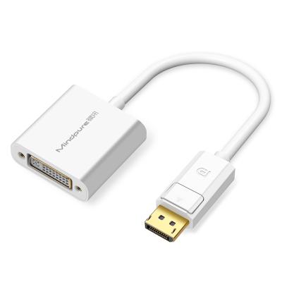 China Car Mindpure AD019 DP to DVI Converter Suitable for Desktop Graphic Display Displayport to DVI Adapter Cable Converter for sale