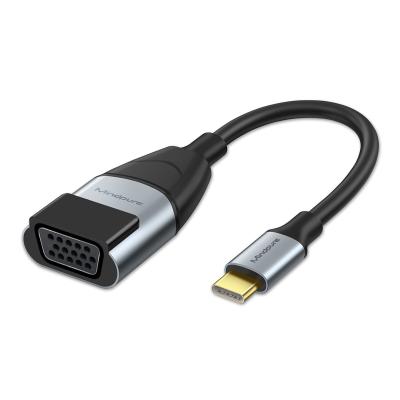 China Car Mindpure Type C to VGA Adapter USB C to Type-C VGA Cable Hub 1080P 60Hz Converter for PC Computer TV Display for sale