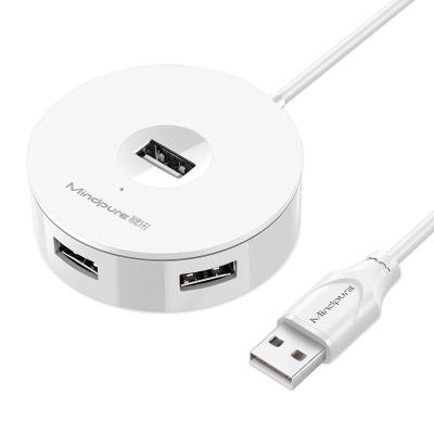 China Arge-Capacity Multi-Function Mobile Hard Drives USB Adapter Mindpure Latest Design USB 2.0 HUB Hub 4 Ports Supports Large Capacity Mobile Hard Drives for sale