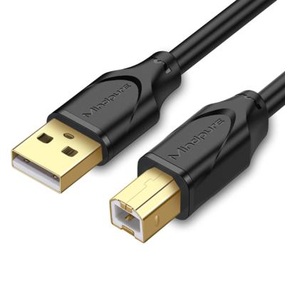 China Multimedia Mindpure Square Printer USB 2.0 Gold Plated Main Cable Connected To Printer for sale