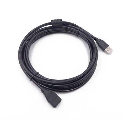 China Video Game Player USB Extension Cable Male to A-F Copper Keyboard Mouse u Disk Female Extension Data Cable 5m for sale