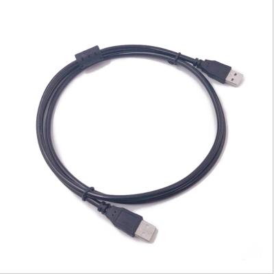 China Factory Direct Pure Copper Core USB2.0 Copy USB2.0 Mobile Game Player Cable 1.5m USB Hard Disk Data Cable Black Male To Male for sale