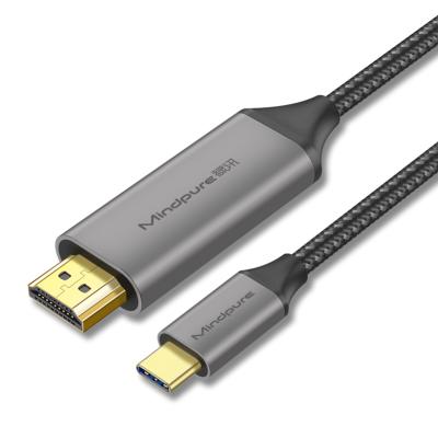 China 2021 SUPER COMPUTER wholesale price speed1M 1.5M 2M 30Hz *4K USB 3.1 USB-C type c to HDTV adapter black adapter cable for sale