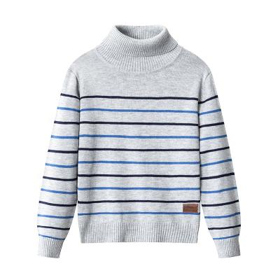 China Anti-Wrinkle Kids Sweaters Boy Collar Sweater Top For Boy Bars Winter Pullover Kids Sweater for sale