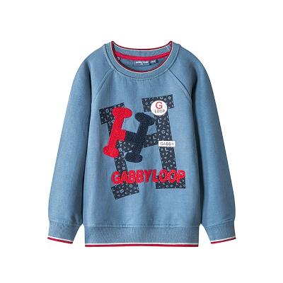 China 2021 Regular Round Neck Solid Color Children Kids Sweater for sale