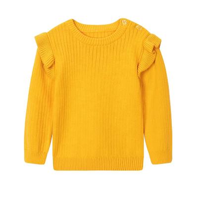 China 100% Cotton Knitting OEM service Autumn Winter Casual Anti-wrinkle Girls Sweater Sweater Cotton Sweater Breathable Cardigan for sale