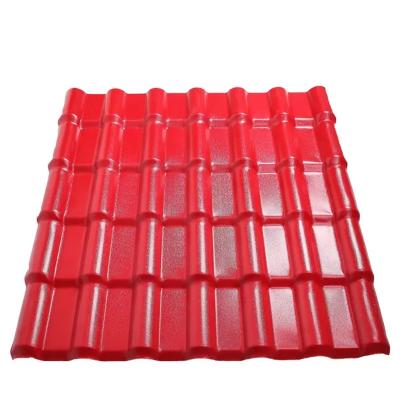 China Hot Selling Asa Spanish Type Synthetic Resin Fireproof Roof Tile With Low Price for sale