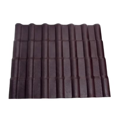 China Asa Synthetic Resin Color Roof Multifunctional Fireproof Tile For Wholesales for sale