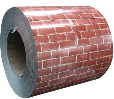 China Making Fences Brick Pattern Color Coated Rolled Sheet for sale