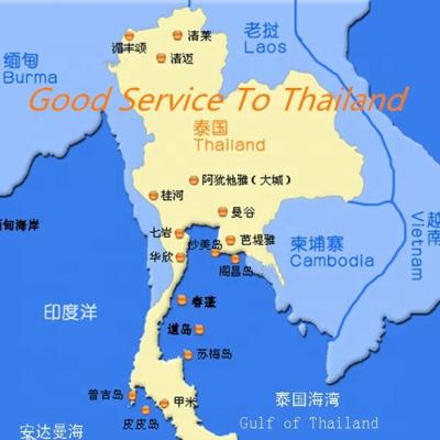 China Car DDP Door To Door Service Sent From China To Thailand Huasheng for sale