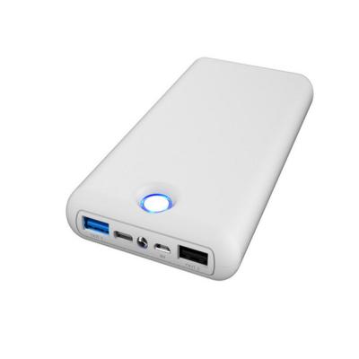 China Dual USB Charging Support 20000mAh QC3.0 Fast Power Bank With LED Indicator for sale