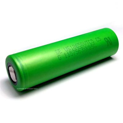 China Made in Japan 2600mAh 18650 Max Rechargeable Battery VTC5 Diameter 18.35mm for sale