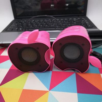 China Listen Video Mini Portable Speaker Cute Speakers 2021 with Cable for sale