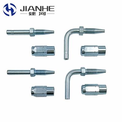 China Lubrication Fittings Centralized Lubrication Fittings Linciln Accessories 90 Pipe Stud 45 Pipe Stud 180 Screw Sleeve for sale