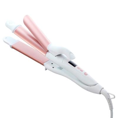 China Multifunctional Professional Iron Hot Selling Electric Automatic Ceramic Pink Hair Curler for sale