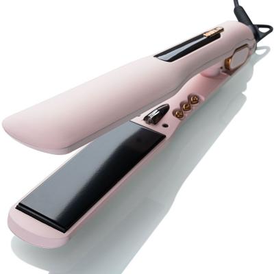 China hair straightener with elegant design and LCD display for professional salon use with high temperature V183 for sale