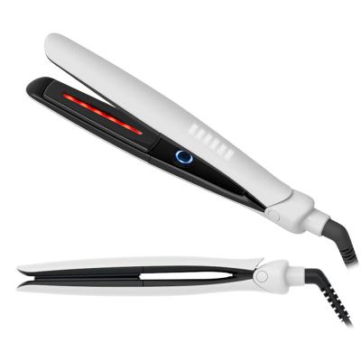 China 360 Degree Rope RV Anti-Scald Hair Straightener Infrared Rey Reduce Hair Damage Hair Straightener for sale