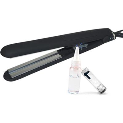 China 2021 Hot Selling Hotel Amazon Steam Hair Straightener And Hair Flat Iron Customized Ceramic Flat Iron for sale