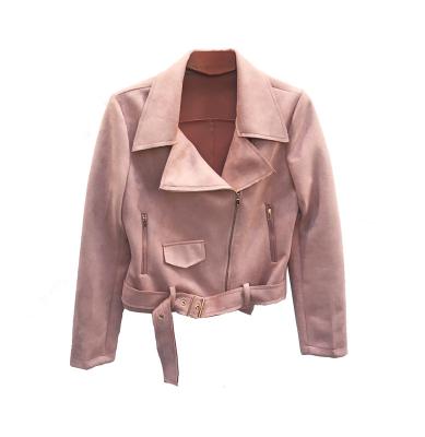 China Wholesale Super Windproof Autumn Winter Suede Faux Leather Jacketss Fashion Women, Women Jacket for sale