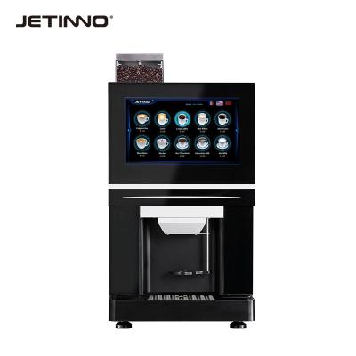 China Hotels Pay Multi Touch Screen Table Top Espresso Coffee Machine Cash Qr Pay for sale